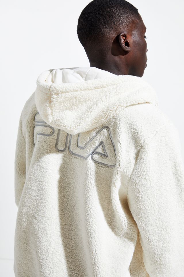 FILA UO Exclusive Full-Zip Cozy Sherpa Hoodie Jacket #4
