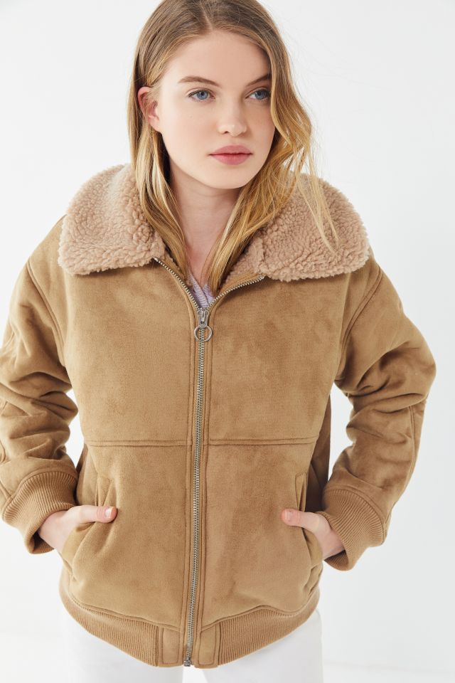 Sherpa coat urban on sale outfitters