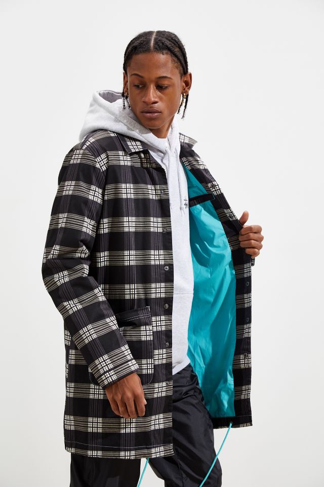 Puma X Rhude Plaid Print Coat  #2