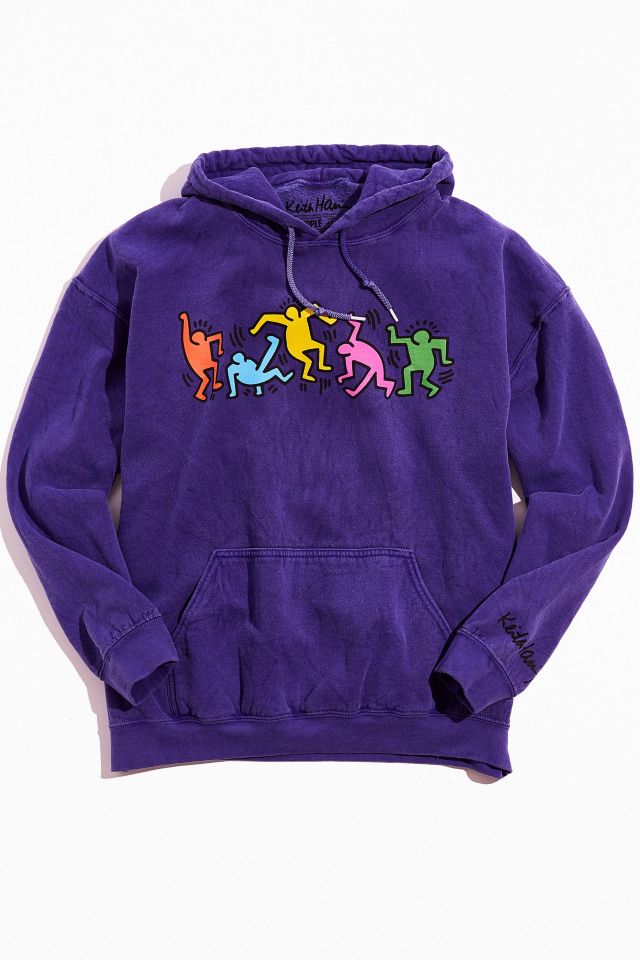 Keith Haring Cotton Hoodie Sweatshirt