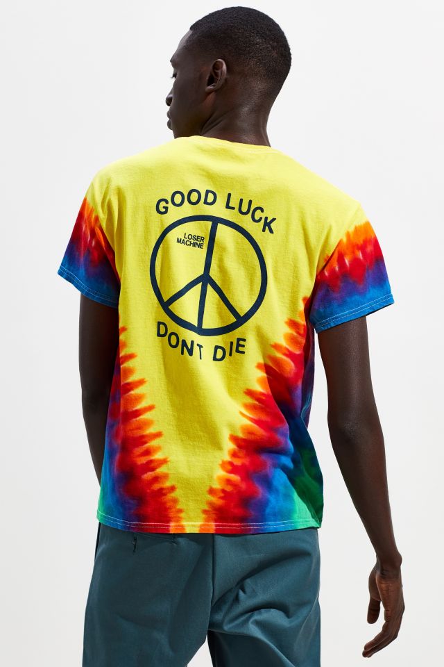 Loser Machine Tie-Dye Trench Light Tee #3