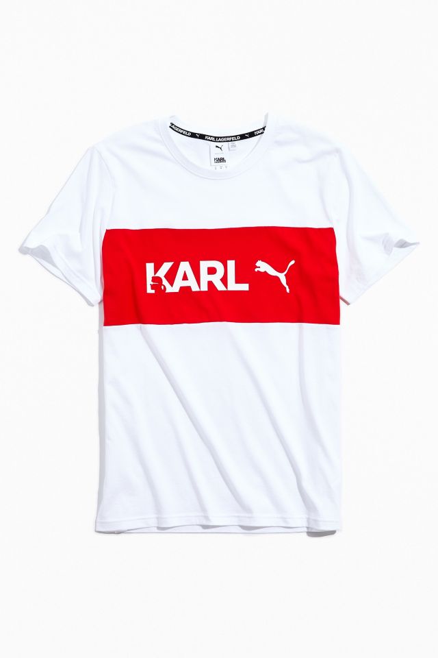 Karl puma t store shirt