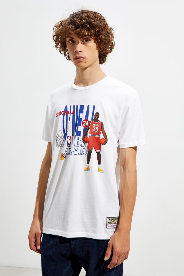 Mitchell & Ness Shaquille O’Neal All Star Tee | Urban Outfitters