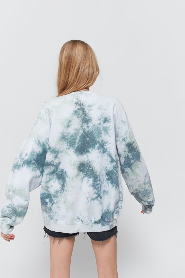Urban Renewal Recycled Crew Neck Tie-Dye Sweatshirt #3
