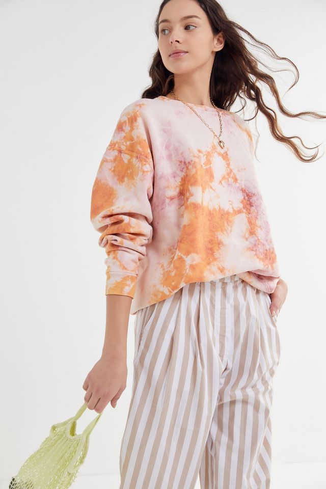 Tie dye store jumper urban outfitters