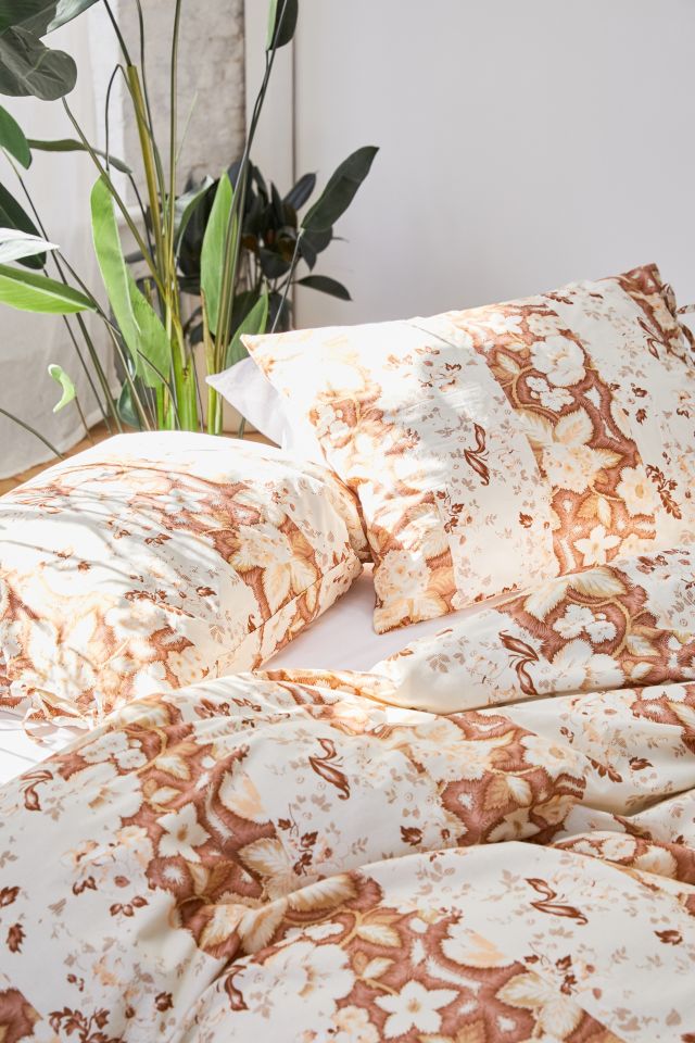 Ensemble de couvre-oreillers à fleurs avec attaches Beatrice #2