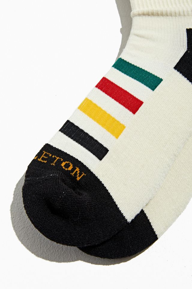 Pendleton National Park Stripe Crew Sock   #2