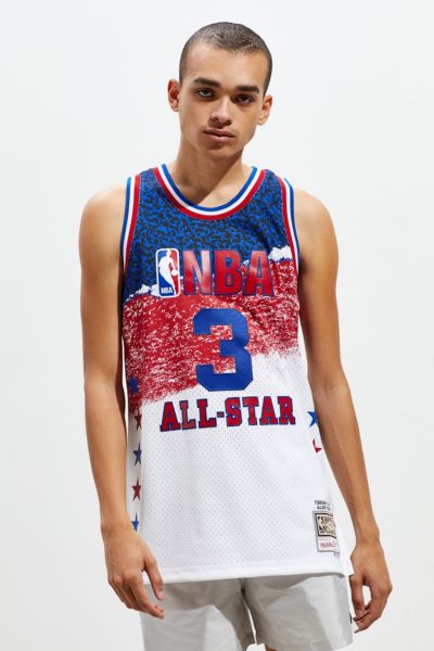ALLEN IVERSON 2001 ALL STAR GAME MITCHELL & NESS JERSEY + RELEASE