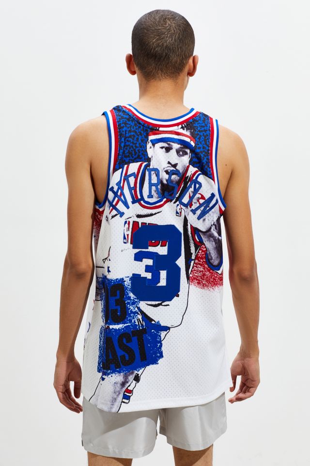 Mitchell & Ness Allen Iverson 2003 NBA All Star Basketball Jersey  #4