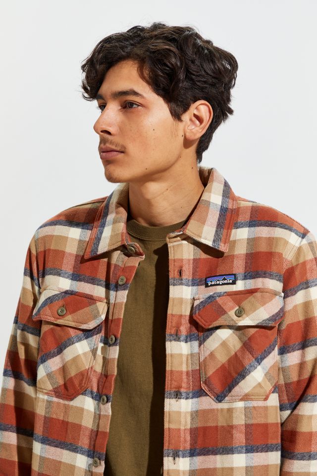 Patagonia Insulated Fjord Flannel Button-Down Shirt | Urban Outfitters
