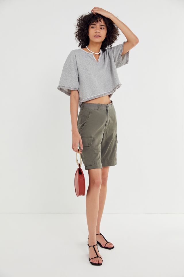 UO Coco Fringe Cropped Sweatshirt #3