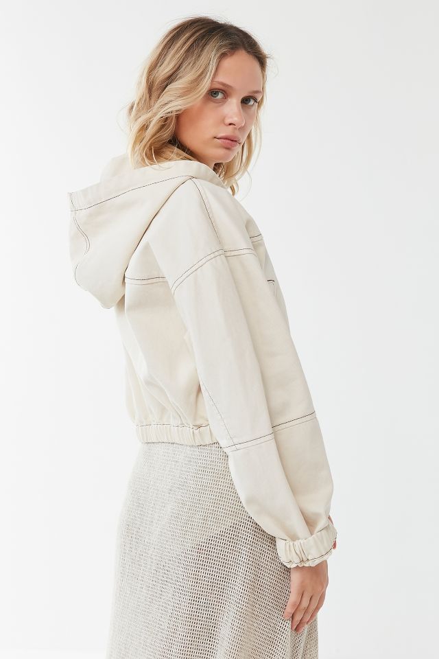 Cropped Hooded Bomber - Ready-to-Wear 1AB92W