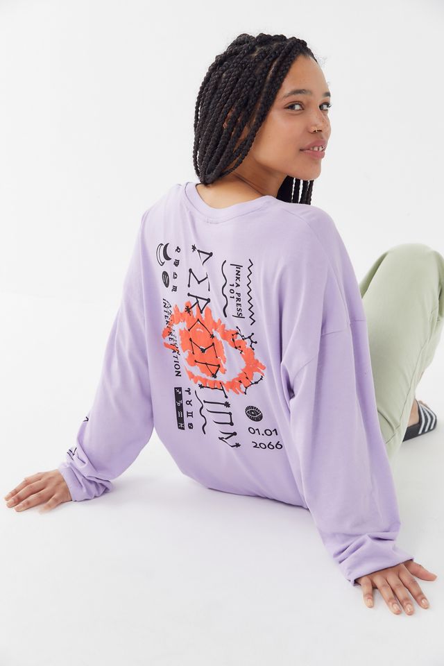 BDG Perception Long Sleeve Tee | Urban Outfitters