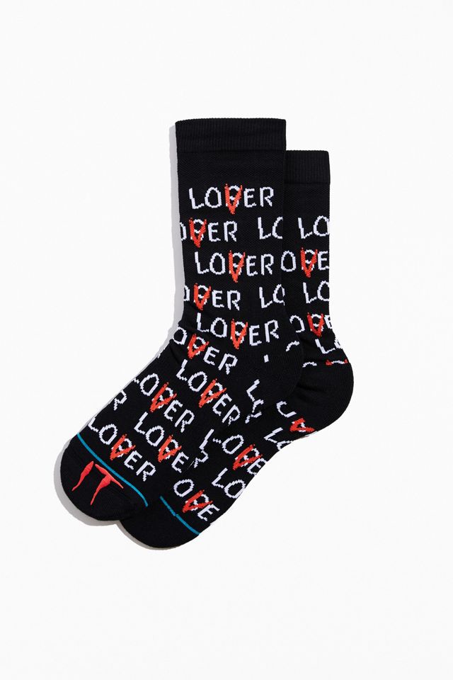 Stance X It Lover Loser Crew Sock Urban Outfitters
