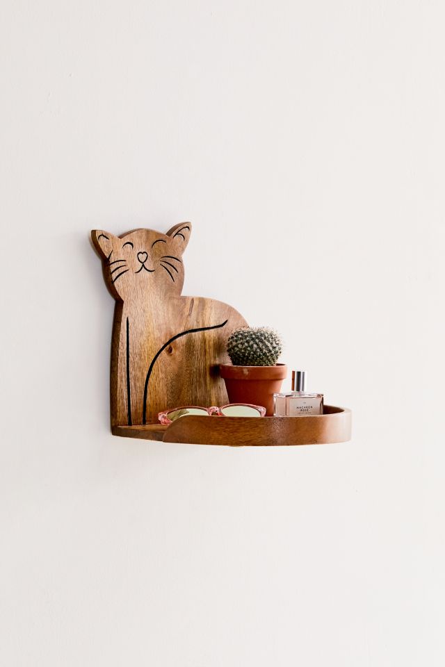 Cat shaped shelf sale