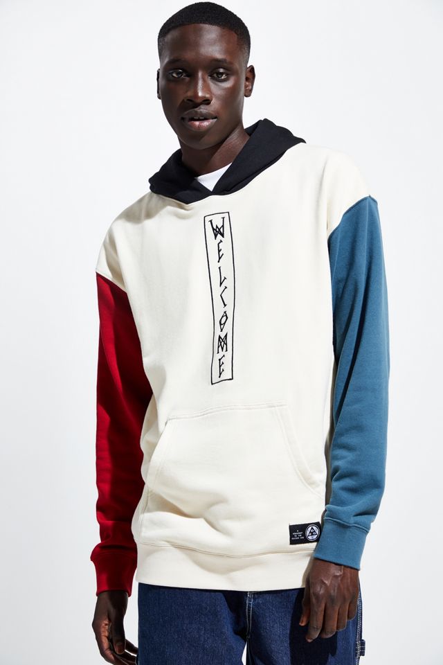Welcome Quad Hoodie Sweatshirt Urban Outfitters