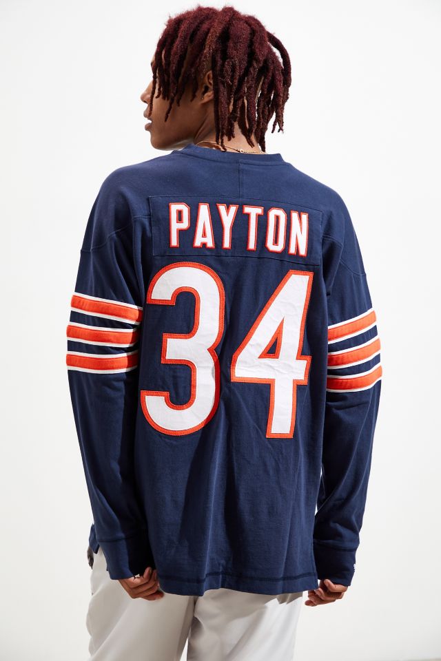 Mitchell & Ness Chicago Bears Walter Payton Long Sleeve Jersey Tee