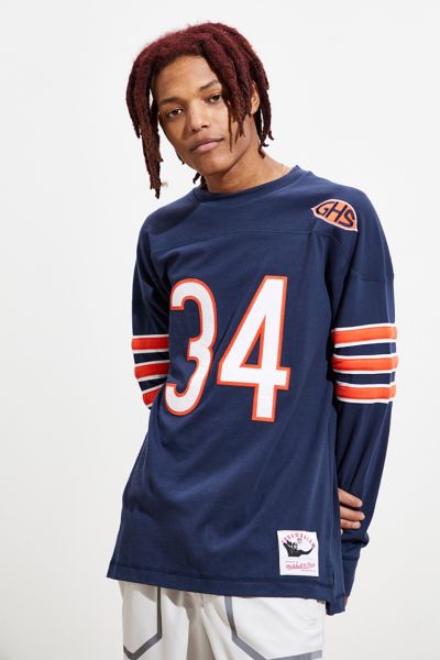 walter payton long sleeve jersey