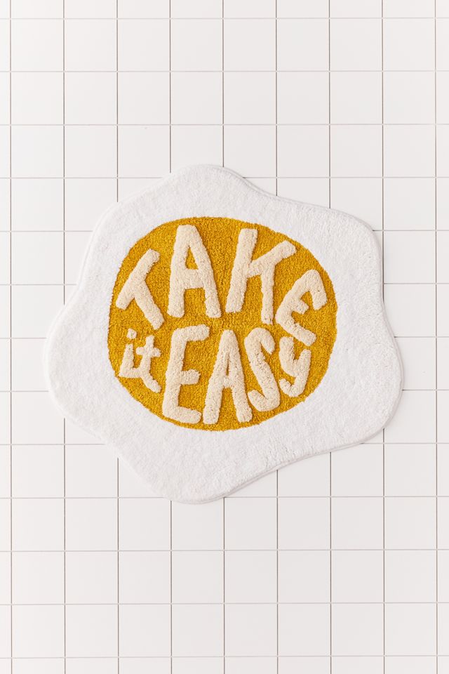 Take It Easy Bath Mat #1
