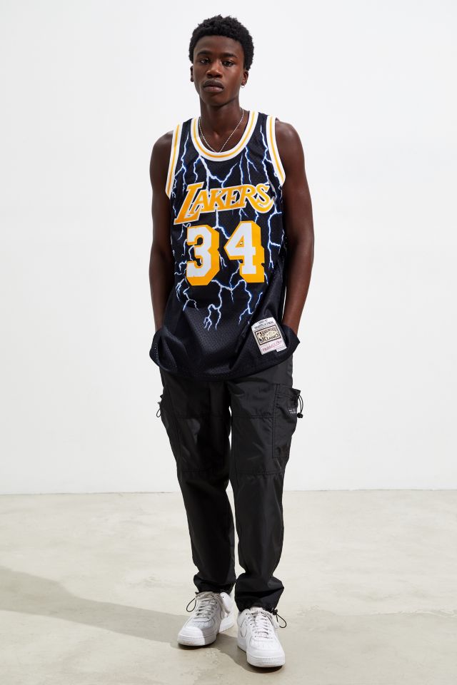 Mitchell & Ness Los Angeles Lakers Shaquille O'Neal Lightning