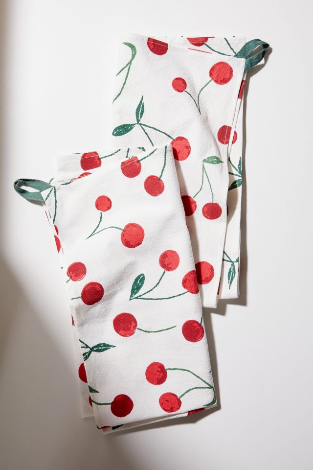 Cherry Tea Towel Set #1