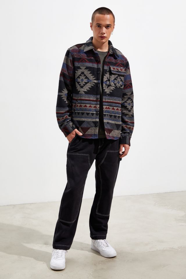 Wrangler Patterned Button-Down Shirt Jacket #5