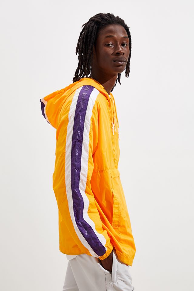 Mitchell & Ness Los Angeles Lakers Packable Nylon Anorak Jacket