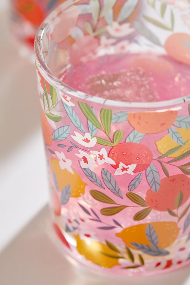 Allover Fruit Glass - Set Of 2 #1