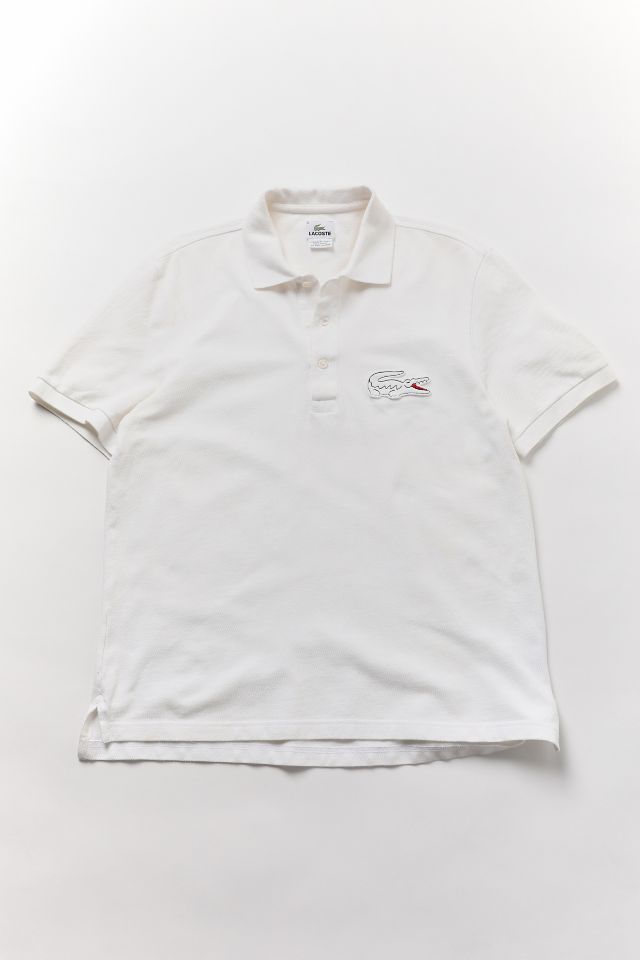 Polo blanc vintage Lacoste #1