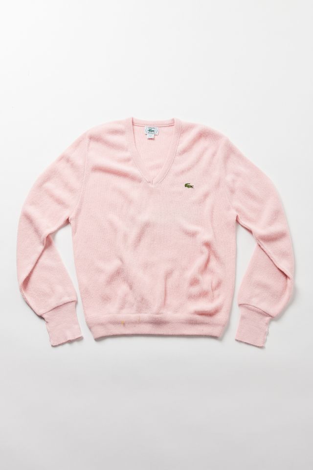 Pink lacoste shop sweater