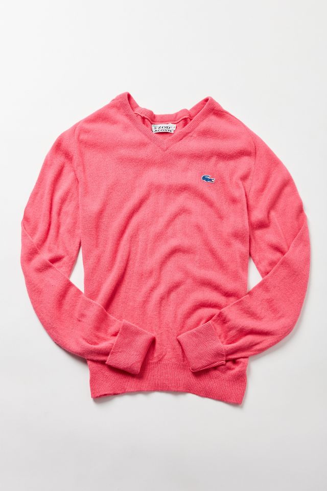 Lacoste hotsell pink sweater