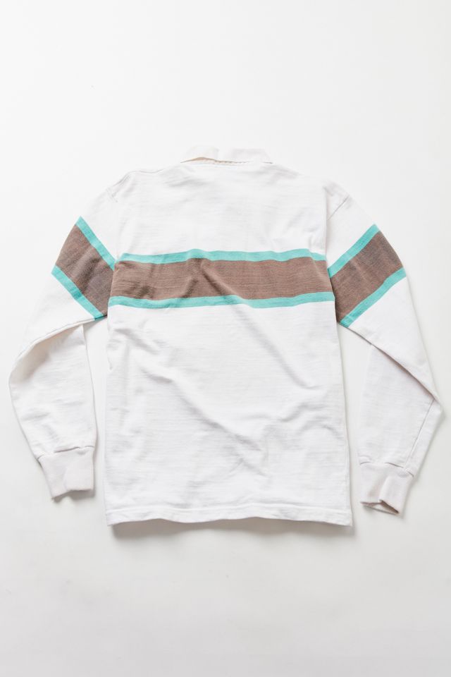 Vintage Brown Stripe Rugby Shirt | Urban Outfitters