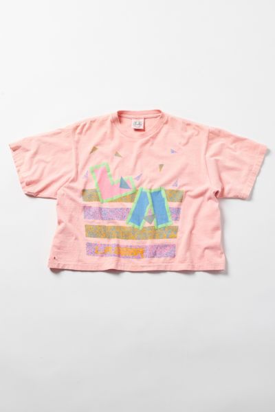 Vintage LA Gear Pink Neon Logo Tee | Urban Outfitters Canada