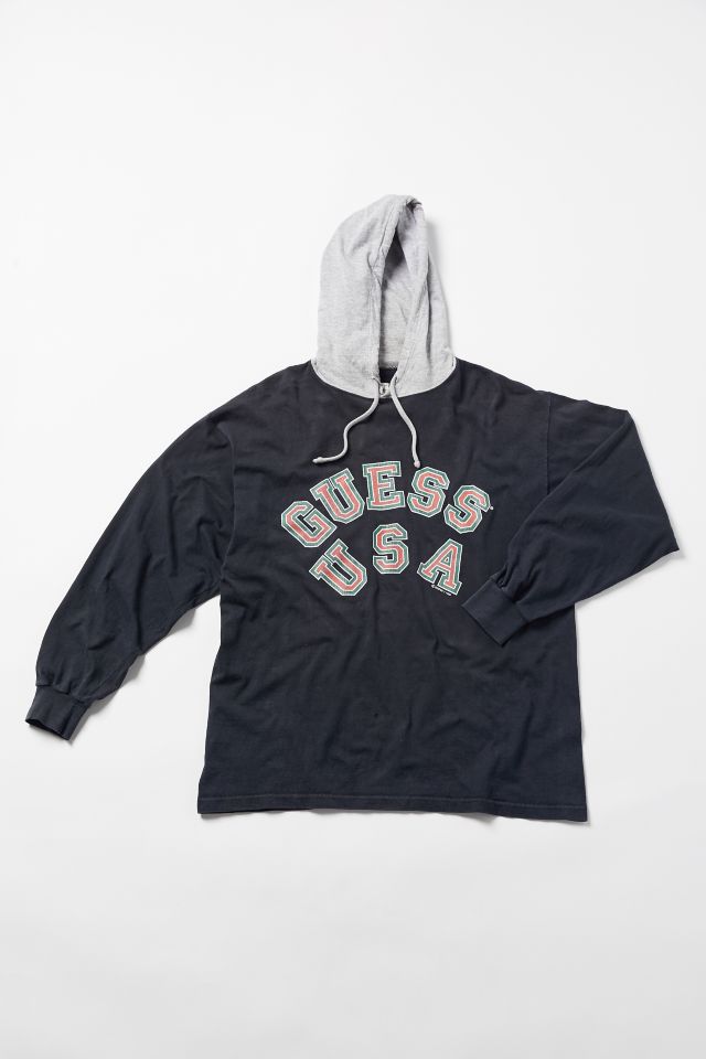 Guess hoodie mens urban outfitters hotsell