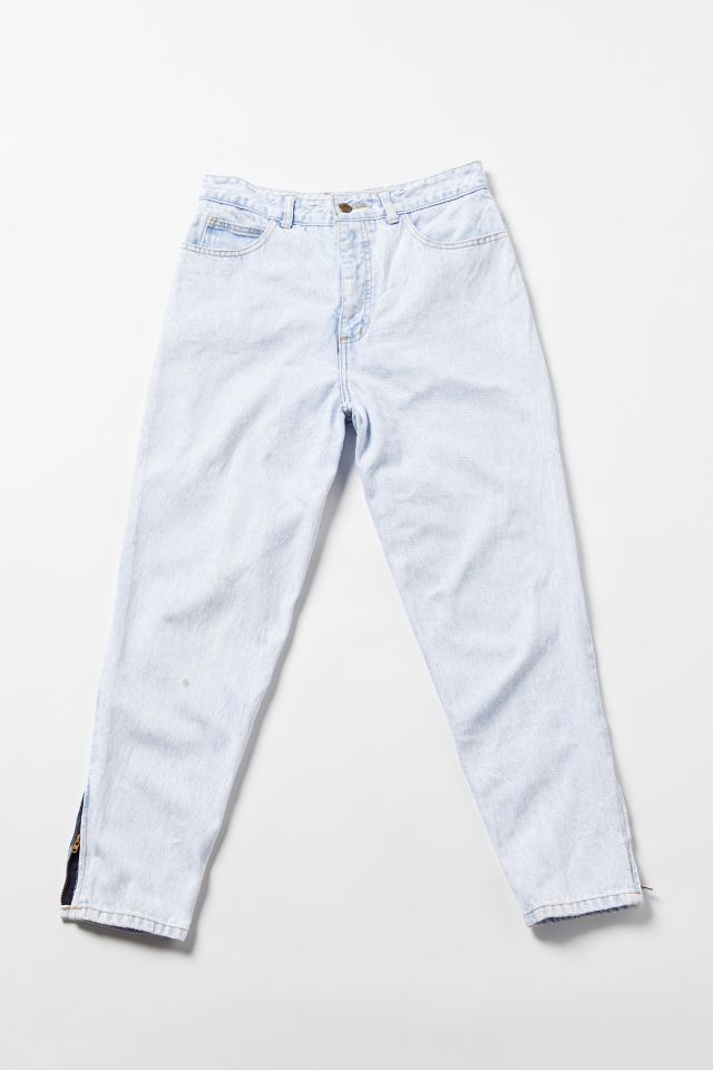 Guess jeans clearance with ankle zipper