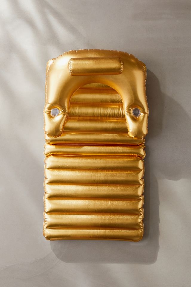 Metallic Lounger Pool Float #2