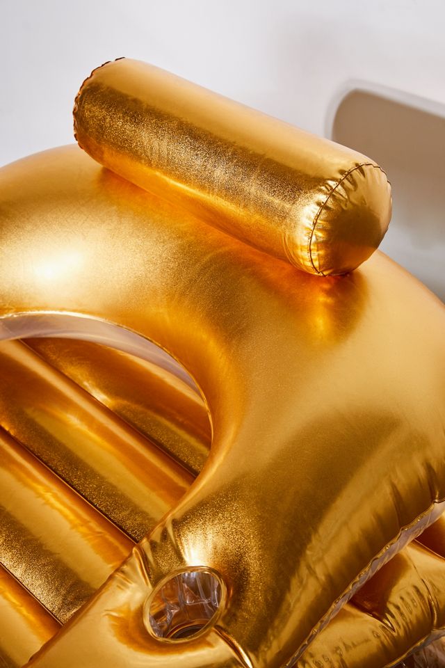 Metallic Lounger Pool Float #3