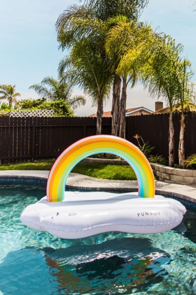 FUNBOY Rainbow Lounger Pool Float | Urban Outfitters