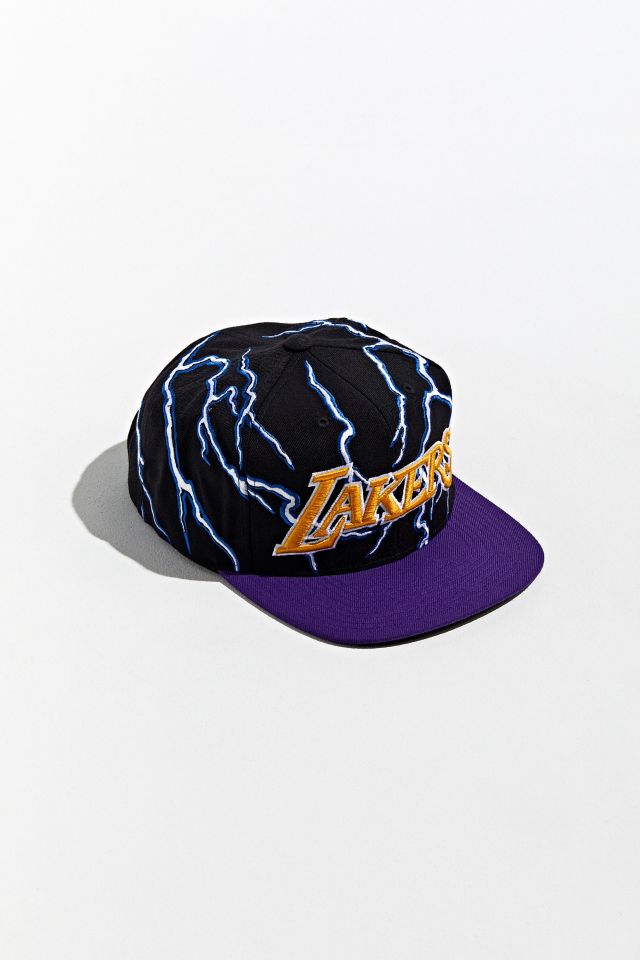 Mitchell And Ness Mens NBA Lightning Hook Los Angeles Lakers