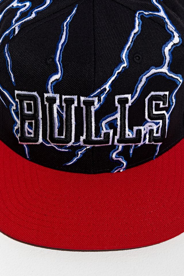 Mitchell & Ness Chicago Bulls Lightning Snapback Hat | Urban