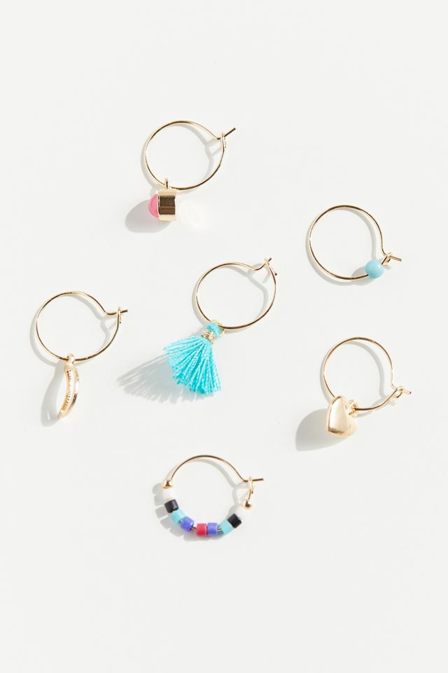 Bondi Beach Hoop Earring Set Urban Outfitters