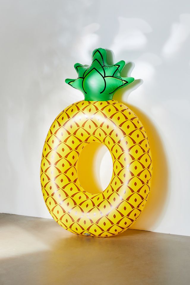Pineapple Inner Tube Pool Float #1