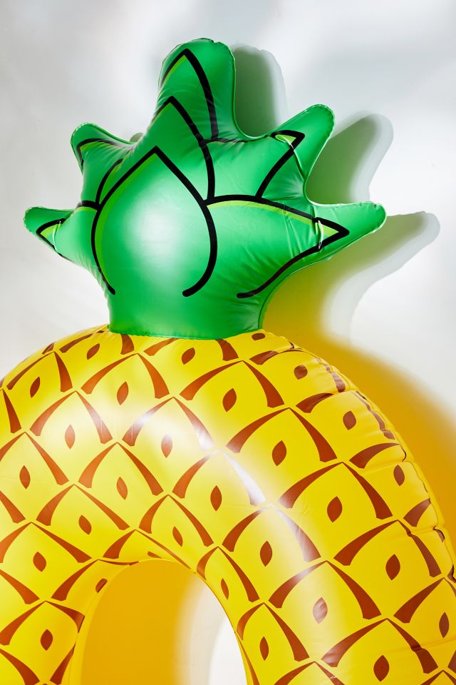 Pineapple Inner Tube Pool Float #3