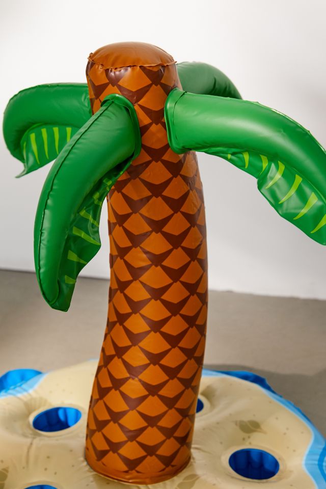 Flotteur de piscine palmier avec porte-gobelet #2