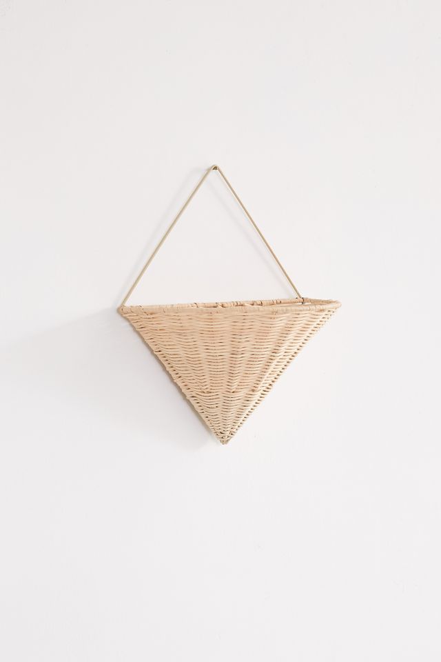 Wicker Wall Planter #3