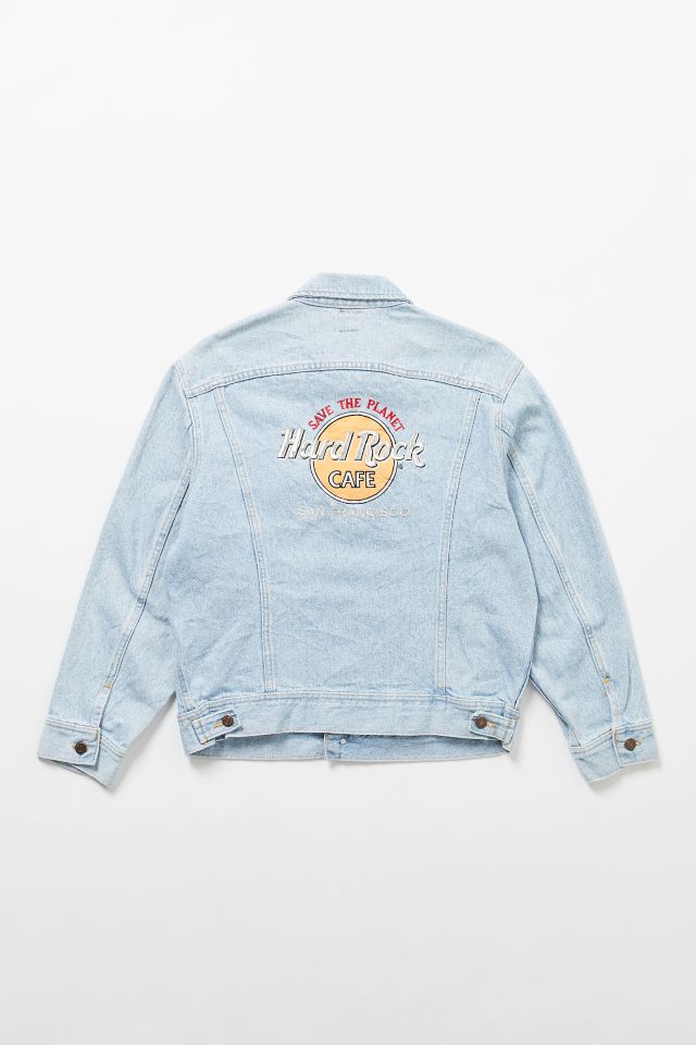 Vintage Lee Hard Rock Cafe San Francisco Denim Jacket