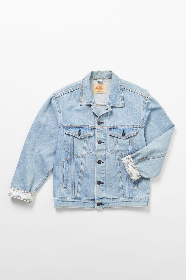 Vintage Hard Rock Cafe Paris Denim Jacket #1