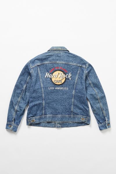 Lee Hard Rock CAFE デニムジャケット USA製 4つポケット (S2177)