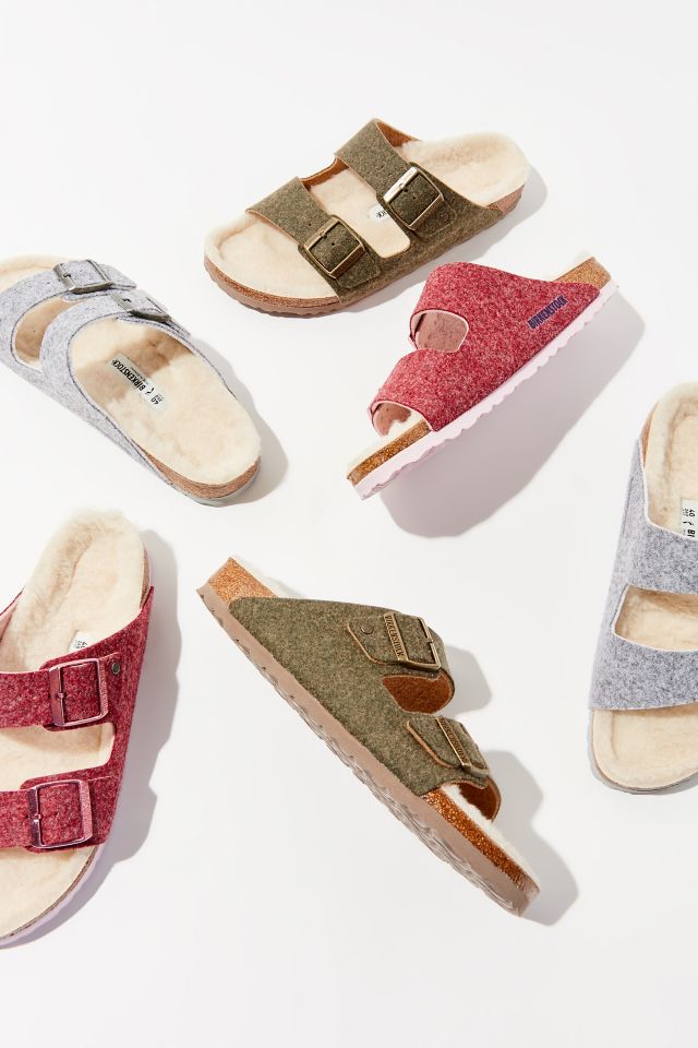 Birkenstock happy best sale lamb sandal