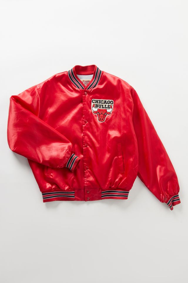 Chicago Bulls Lucky Leather Jacket (M) – Retro Windbreakers
